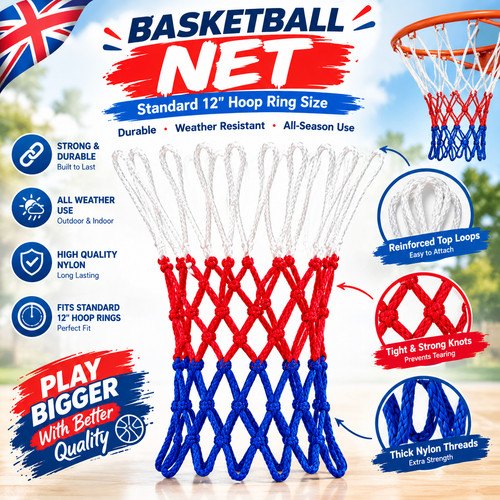 1pc basketball net replacement - net,