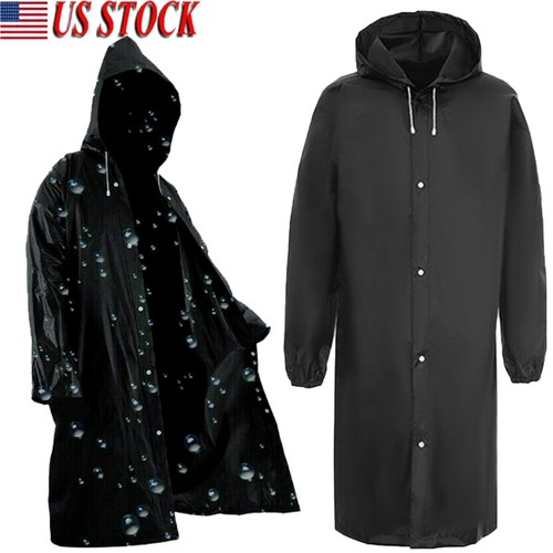 Men black waterproof long - men,