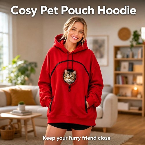 Hoodies with kangaroo pouch - with,