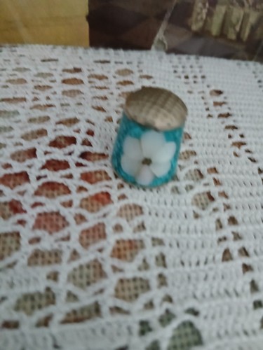 Vintage metal thimble very - ,