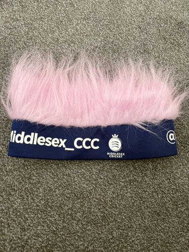 Blue and pink hat - hat, middlesex