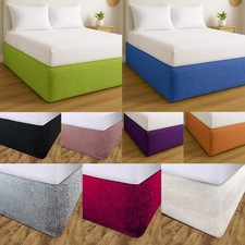 Teddy Fleece Bed Valance