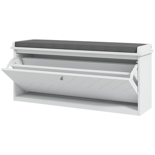 Homcom shoe bench with - bench,