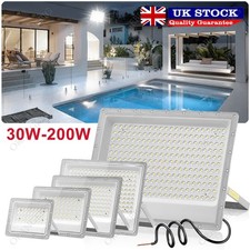 LED Floodlight 30/50/100/150/200W Outdoor Garden Security LED Flood Light Square