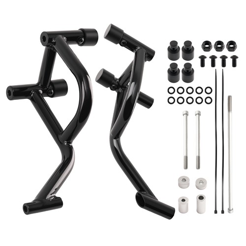 Front engine guard crash - engine,