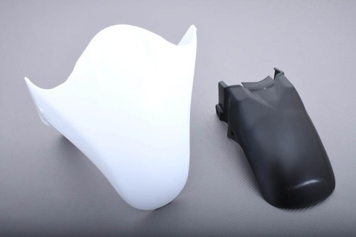 Unpainted front fender - front, /