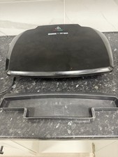 George Foreman 23440 Large 10 Portions Grill with Non-Stick Plates **DAMAGED**