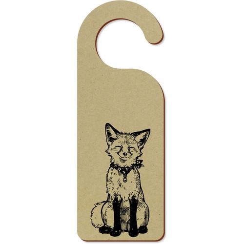 Happy smiling fox sitting - 'happy,