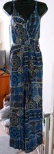 BNWT NEXT SIZE 10 WIDE LEG JUMPSUIT IN BLUE PRINT. MUST SEE