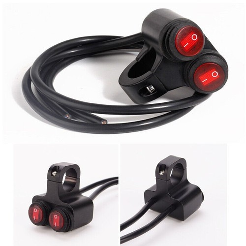 Black dual motorcycle - dual, 7/8''