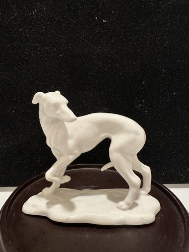 Nymphenburg style whippet dog - style,