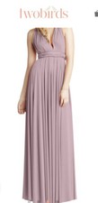 Two birds classic Ballgown Prom Bridesmaid 