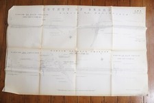 1933 GWR Challow Station Berkshire Railway Map Ref 4