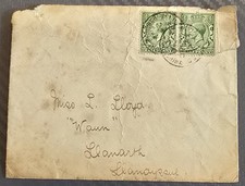 Antique 1906 kevii d - antique:, ½d
