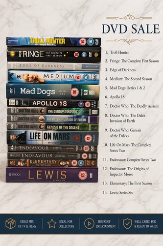 Dvd bundle fringe - 14, doctor