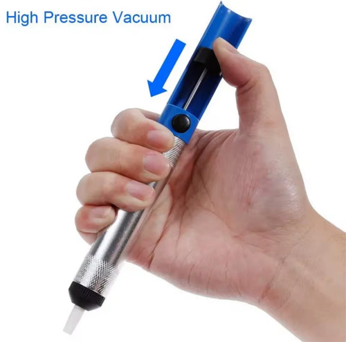 Aluminium desoldering suction - desoldering,