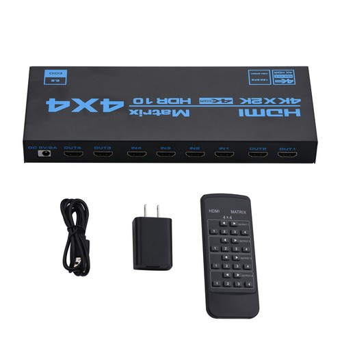1pcs 4x4 out 4k hdmi - in,