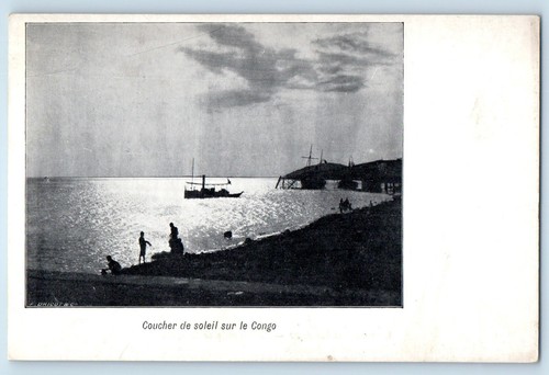 Congo postcard sunset - congo, big