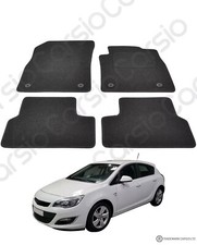 for Vauxhall Astra J MK6 2010 to 2015 Tailored Black Car Floor Mats Carpets 4pcs
