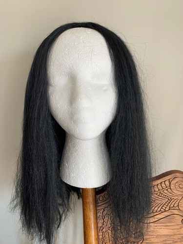 Wig cosplay black goth - wig,