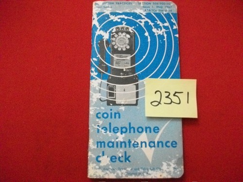 Vintage 1967 bell system - system, coin