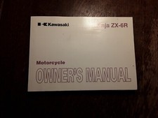 KAWASAKI ZX600 R9 OWNERS MANUAL / HANDBOOK / BOOKLET
