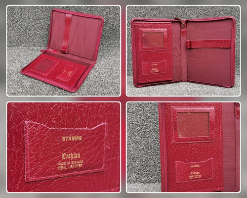 Burgundy cathian leather - cathian,