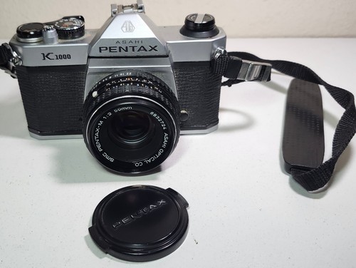 Asahi pentax k1000 35mm slr - asahi,