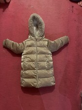 Girls Gold Winter Coat Size