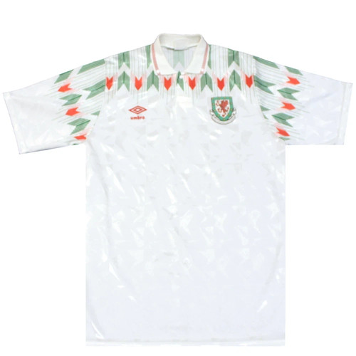 Wales 1990 1992 - away, football