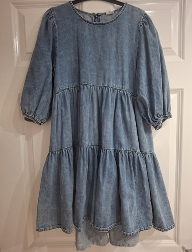 Next girls blue denim - blue,