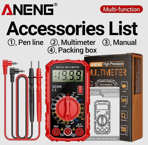 Digital multimeter dc - digital,