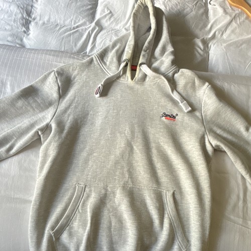 Superdry orange label grey - orange,