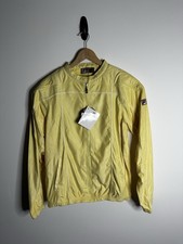 Fila Terrinda Yellow Padded Shoulder Tracksuit Top - XXL (22” P2P) 