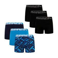 Bench 3pk Mens Premium Boxer Short Comfort Underwear Classic Stretch Boxers