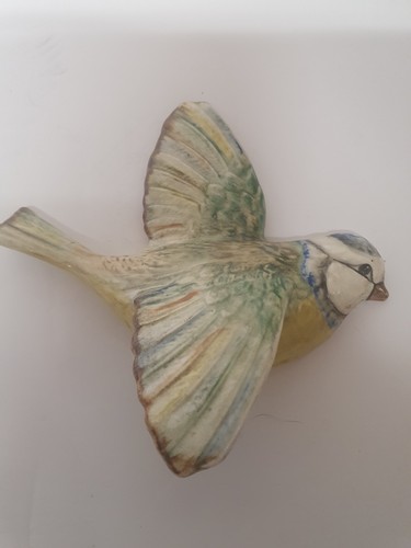 Beswick blue tit flying - blue, to