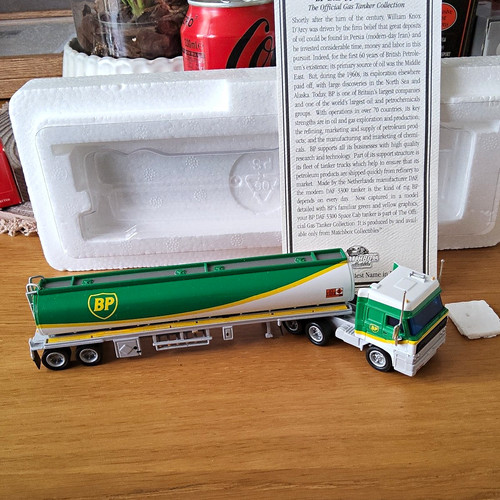 Matchbox official gas tanker - gas,