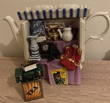 cardew Limited Edition Antique Market Stall Teapot And Sugar Bowl