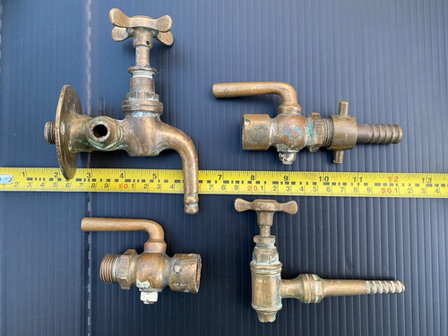 Vintage antique brass
