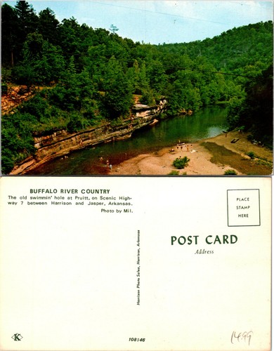Buffalo river country pruitt - river,