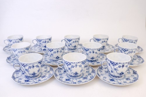 Cups saucers 1035 blue - cups,