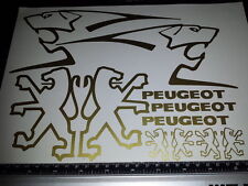 Peugeot Decals/Stickers ALL