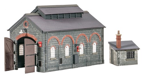 Peco engine shed - shed, hut