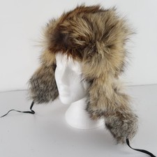 real fur vintage trapper/