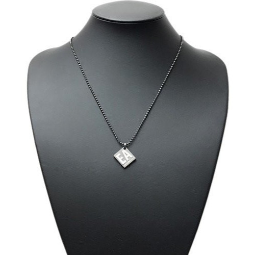Armani square logo pendant - square,