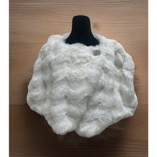 Snow White Faux Fur Capelet