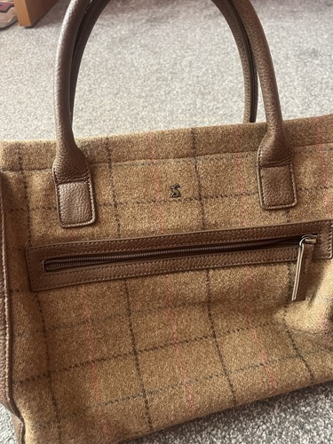 Joules tweed handbag - joules,