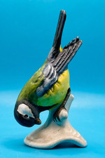 Goebel Kohlmeise (Great Titmouse) Bird Figurine (CV30) 1969