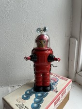 Vintage Tin Tom Toy Moon