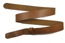 Belt Civil War Western Gun Belt Tan Brown No Buckle R1653